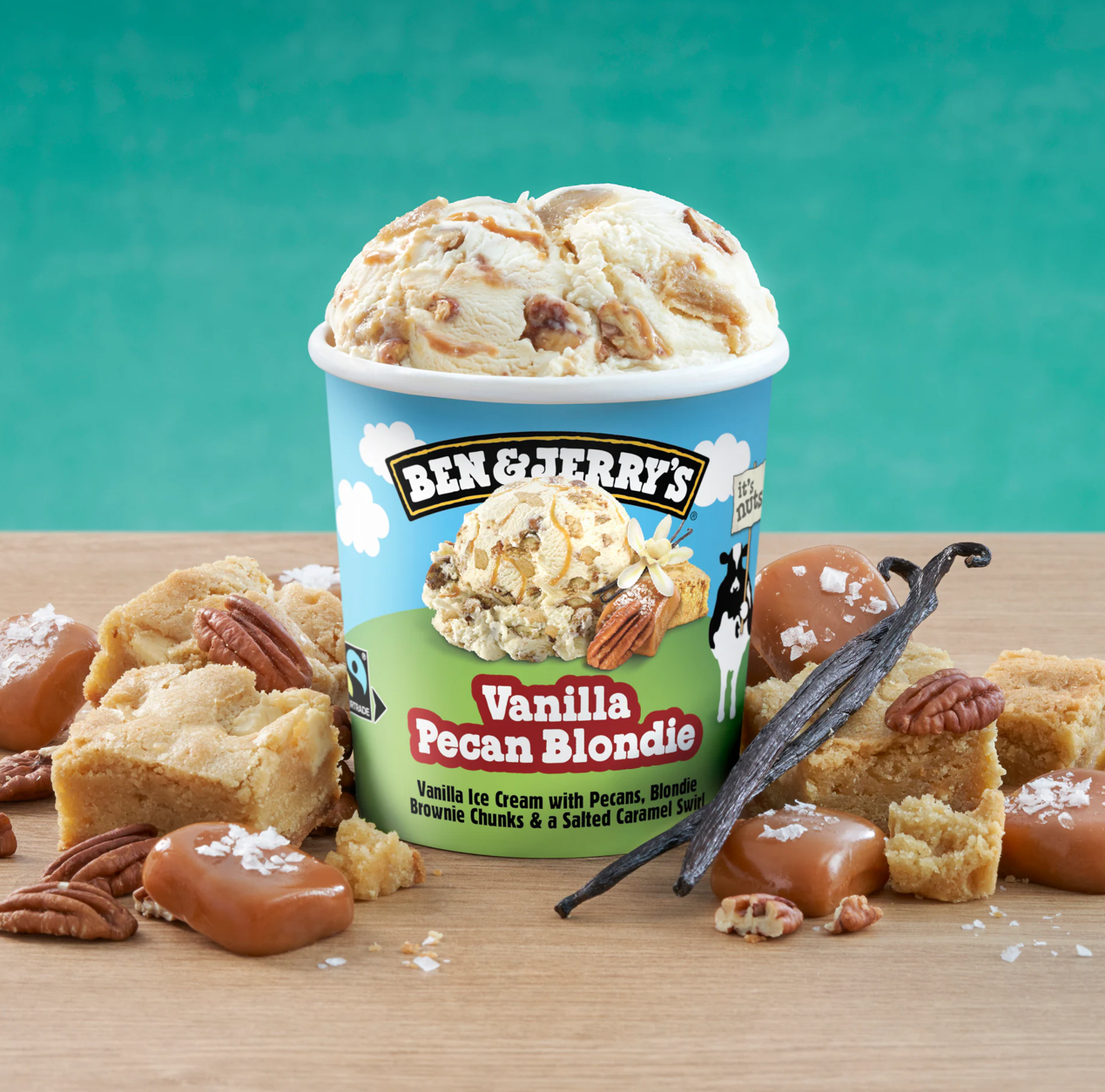 B&R Vanilla Pecan Blondie